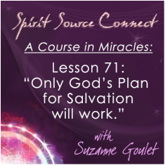 A course of miracles lesson 71